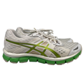 Asics Women's White/Green Lace Up Gel-Blur33 Athletic Shoes - 8