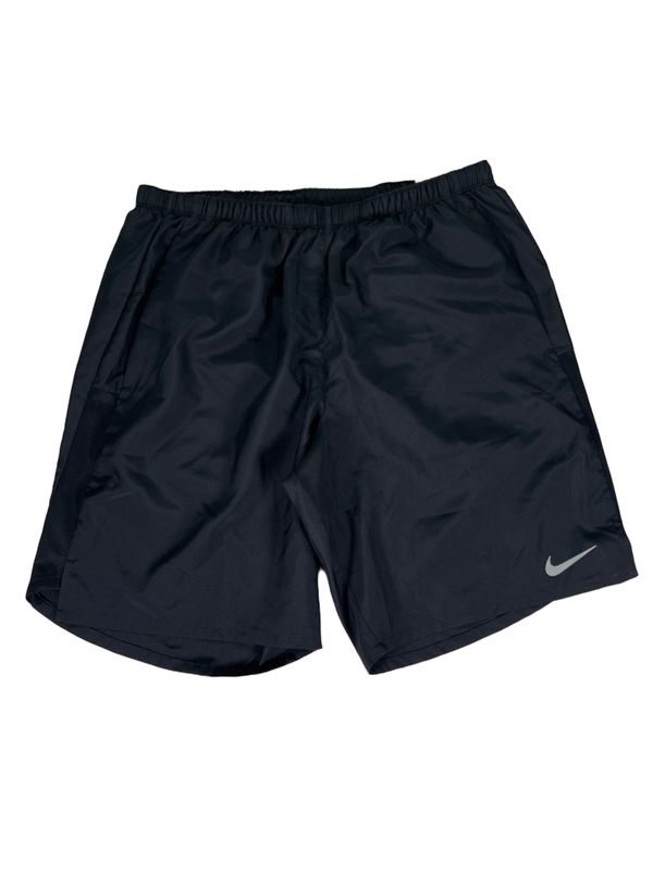 Nike Men's Black Dri-Fit Challenger Lined Athletic Shorts - L