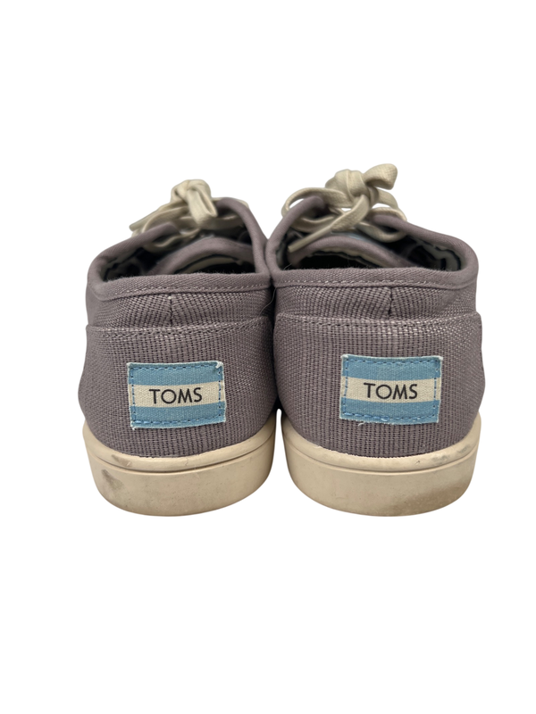 Toms Women's Gray Cordones Plus Lace Up/Slip-On Sneakers - 8 image 4