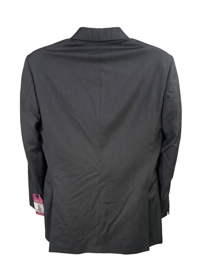 Jos A Bank Men's Black Wool 2 Button Blazer Jacket - 40 image 2