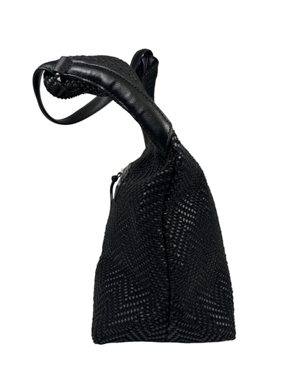 INC Internation Concepts Women's Black Woven Shoulder Bag Purse image 3