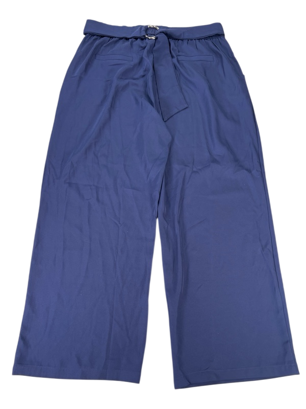 Grace Karin Women's Blue Pull On Belted Loose Leg Pants - 16 image 2
