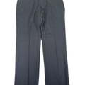Calvin Klein Men's Gray Quick Dry Slim Fit Dress Pants - 36x30