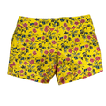 LOFT Women's Yellow Floral The Riviera 4in Shorts - 00
