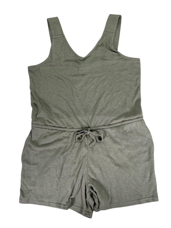 Eddie Bauer Women's Green Lifestyle Sleeveless Romper - S
