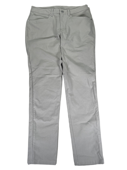 Lululemon Men's Seak Gray ABC Slim Fit Pants 32x32
