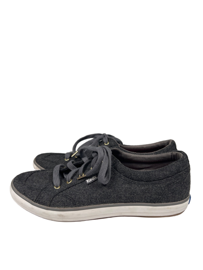 Keds Women's Gray Center Slub Oxford Lace Up Sneakers - 7 image 5