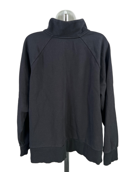 Under Armour Women's Black Rival Fleece Half Zip Sweatshirt - 1X Plus image 2