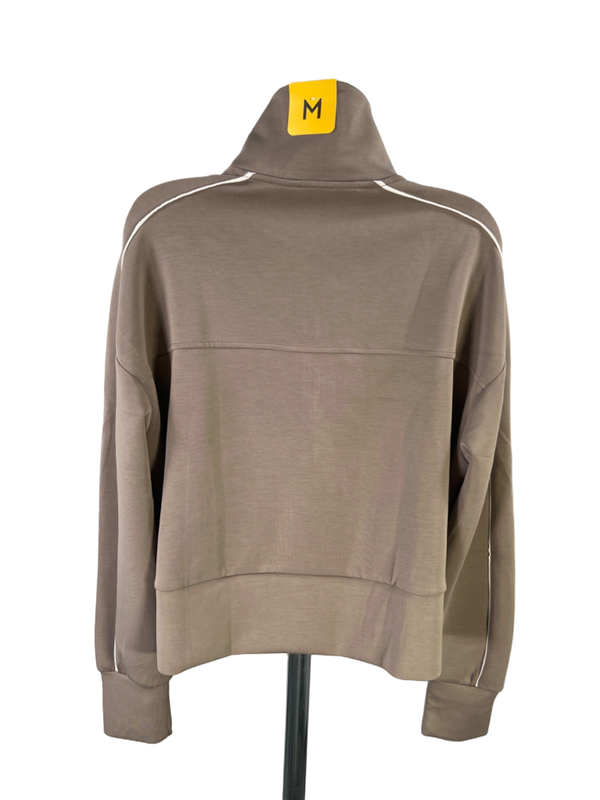 Member's Mark Women's Gray Sandwash Half Zip Pullover Jacket - M image 2