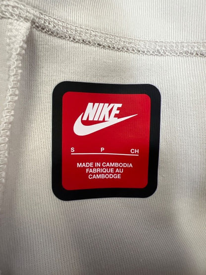 Nike Men's Beige/White Tech Fleece Slim Fit Jogger Sweatpants - S image 3