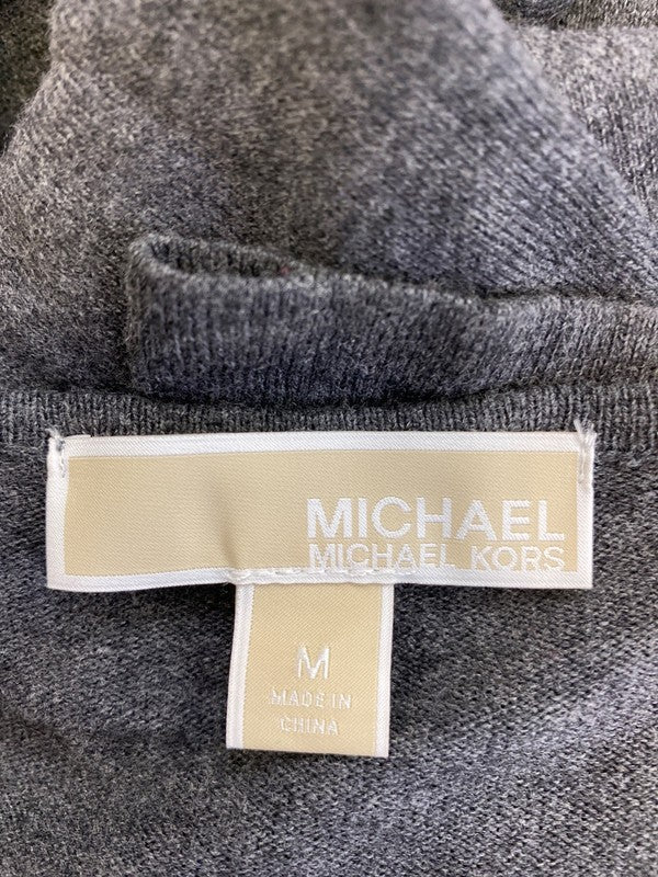 Michael Kors Women’s Gray Long Sleeve Sweater Dress - M image 3