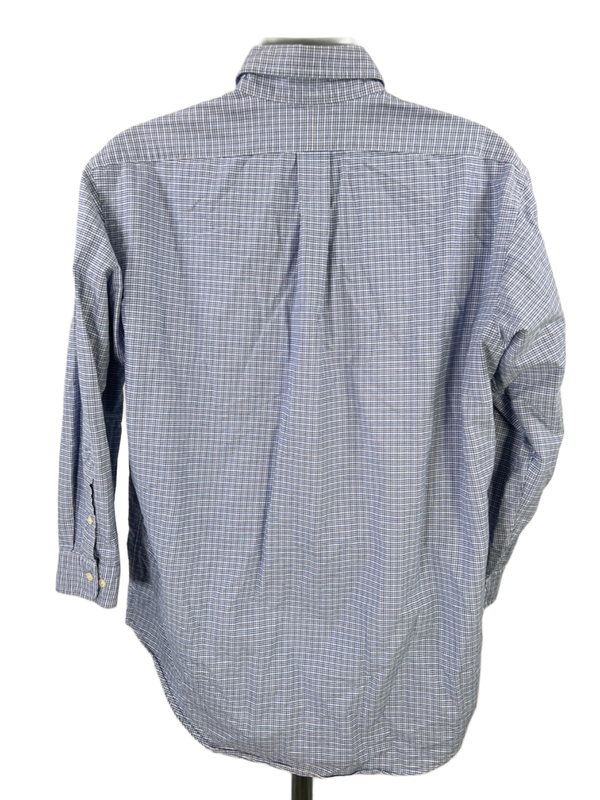 Ralph Lauren Men's Blue Yarmouth Oxford Long Sleeve Button Up Shirt - 16.5 image 2