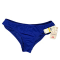 Tommy Bahama Women's Blue Pearl Solids Hipster Bikini Swim Bottoms - M