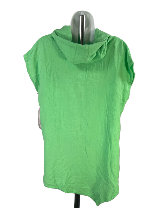 Oh My Gauze! Women's Green Jenn Slim Cut Cowl Neck Cap Sleeve Blouse - 2 image 2