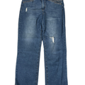 Democracy Women's Medium Wash Ab Technology Distressed Denim Jeans - 14