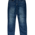 Lucky Brand Women's Dark Wash Ava Crop Mid Rise Denim Jeans - 6/28