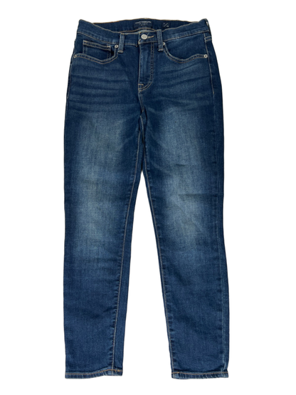 Lucky Brand Women's Dark Wash Ava Crop Mid Rise Denim Jeans - 6/28