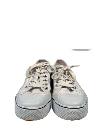 Marc Fisher LTD Women's White Rammy Casual Lace Up Sneakers - 6 image 2