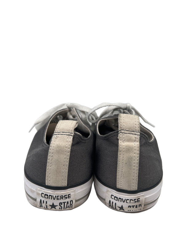 Converse Men's Gray Chuck Taylor All Star OX Low Top Lace Up Sneakers - 12 image 4