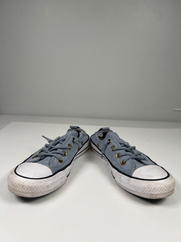 Converse Women's Pale Blue All Star Slip On Shoreline Sneakers - 7 image 6