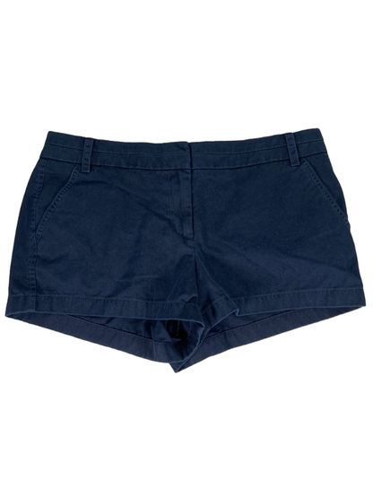 J.Crew Women's Navy Blue Cotton Chino Shorts - 12