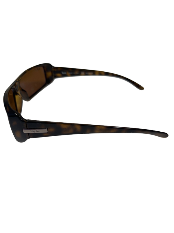 Ray-Ban Brown Tortoise Shell 4094 Havana Polarized Sunglasses W/ Case image 7