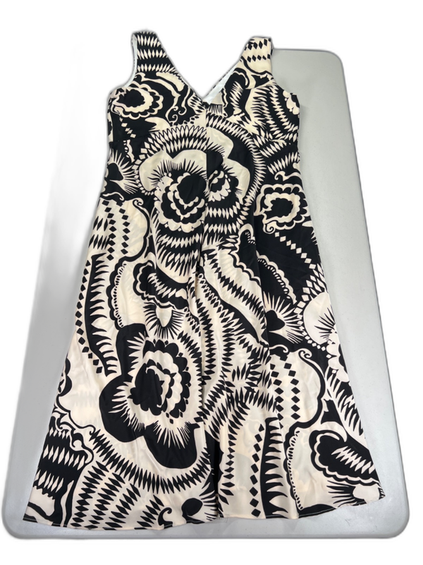 Calvin Klein Women's Brown V-Neck Sleeveless Midi Dress - 16 image 2