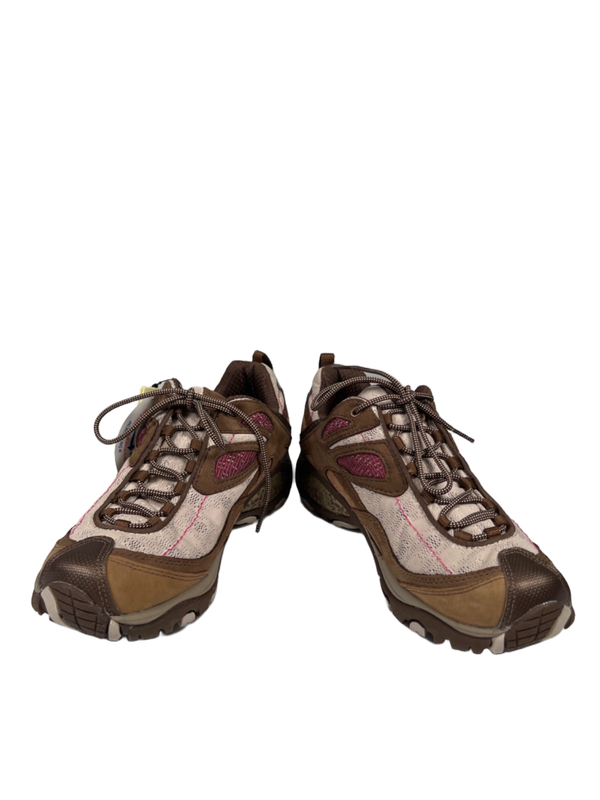 Merrell Women's Brown/Pink Siren Sync Ortholite Lace Up Hiking Shoes - 6.5 image 6