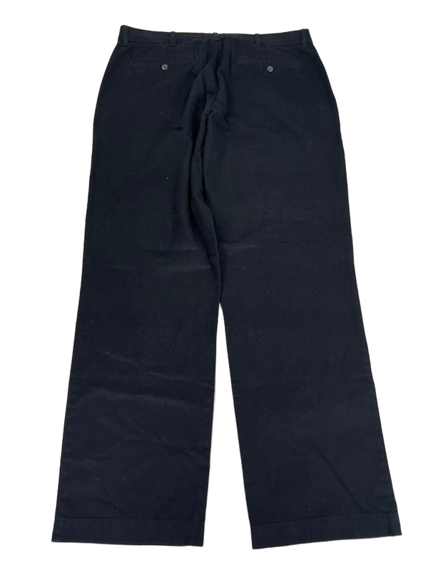 St. John's Bay Men's Black Legacy Chino Straight Fit Pants - 36x32 image 2