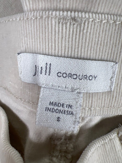 J.Jill Women's Light Beige Pull On Corduroy Jeans - S image 3