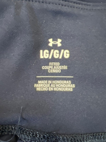 Under Armour Women's Navy Blue Pull On Fitted Motion Athletic Joggers - L image 3