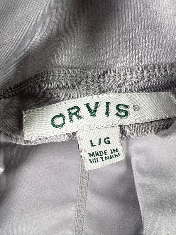 Orvis Women's Gray Lined Pull On Active Skort - L image 3