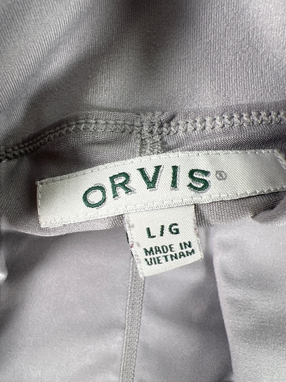 Orvis Women's Gray Lined Pull On Active Skort - L image 3