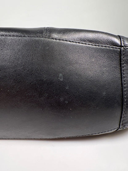 Cole Haan Women's Black Leather Hobo Shoulde Bag Purse W/ Dust Bag image 11