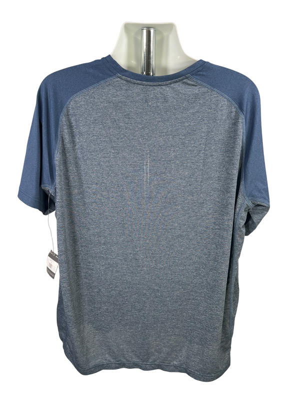 Eddie Bauer Men's Blue Trailcool Motion Stretch Short Sleeve Shirt - XXL image 2