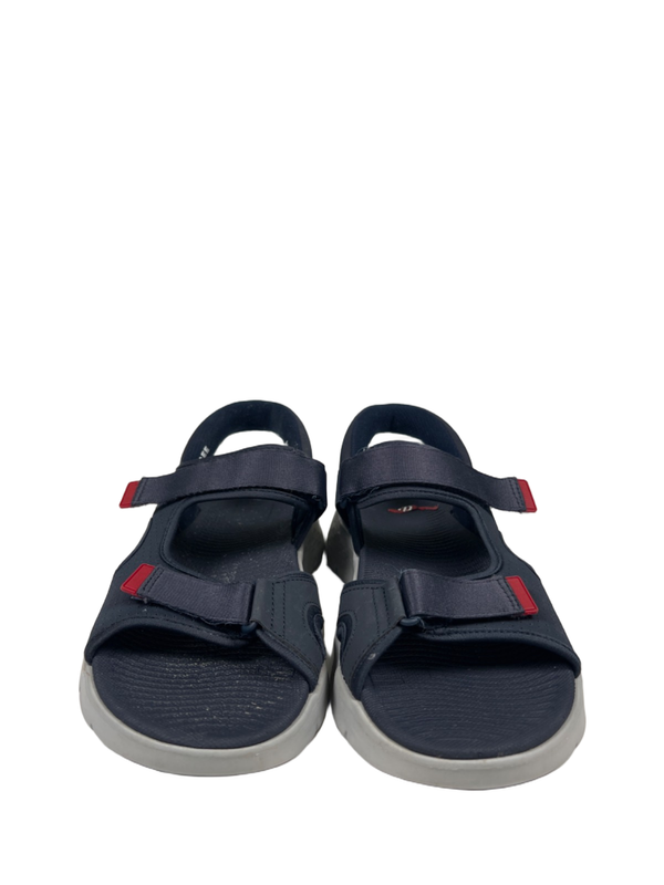 Skechers Men's Navy Blue Slip-In Go Walk Flex Strappy Athletic Sandals - 9 image 2