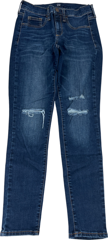 Gap Women’s Medium Wash Distressed Favorite Jegging Jeans - 4/27