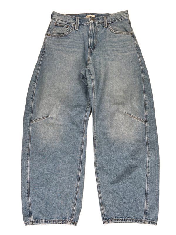 Levi's Women's Light Wash Cinch Barrel Denim Jeans - 28