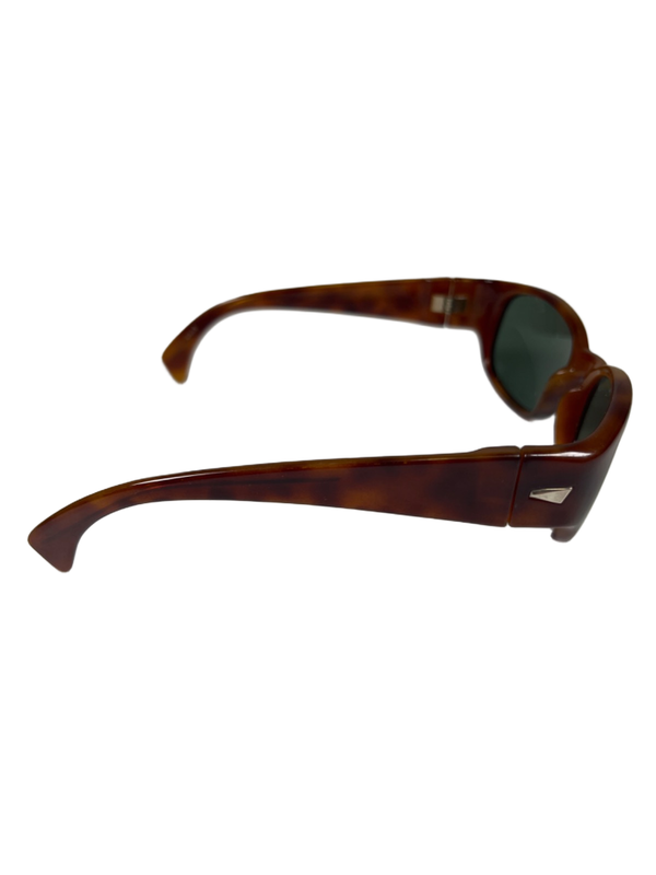 Ray-Ban Unisex Brown Tortoise Shell Bausch and Lamb Sunglasses W/ Pouch Case image 5