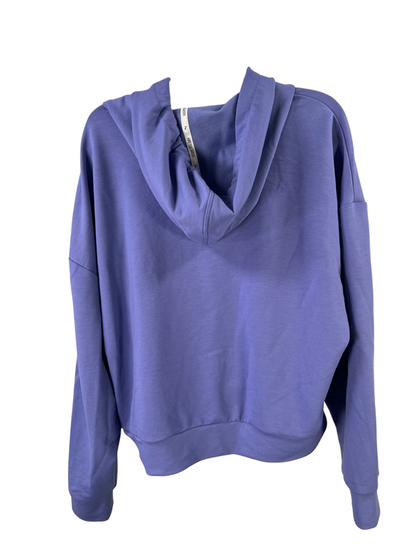 Puma Women's Purple Light Weight Cropped Sweatshirt - XL image 2