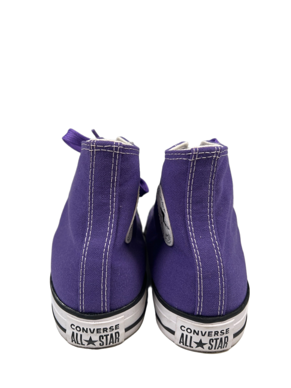 Converse Women's Purple Chuck Taylor All Star High Top Lace Up Sneakers - 8 image 4