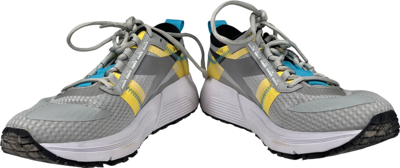 Diadora Women’s Gray/Blue Blushield Lace Up Athletic Sneakers - 8.5 image 6