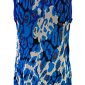 Club Monaco Women’s Blue Sleeveless Short Tank Shift Dress - XS