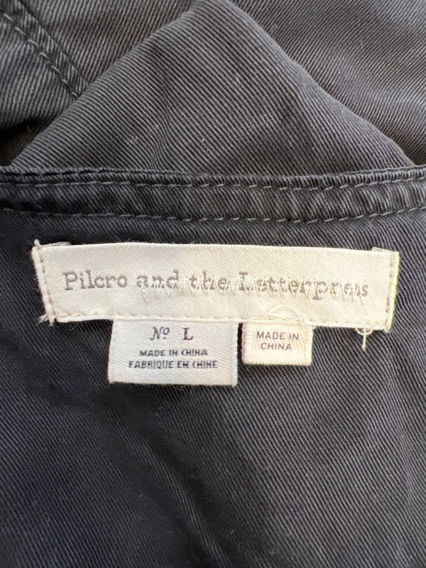 Anthropologie Pilcro And The Letterpress Women's Gray Short Sleeve Mini Dress- L image 3