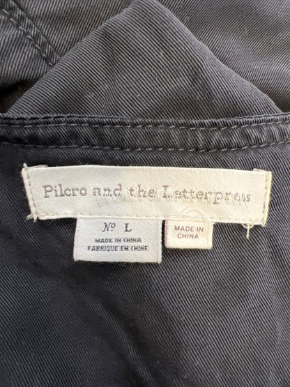 Anthropologie Pilcro And The Letterpress Women's Gray Short Sleeve Mini Dress- L image 3