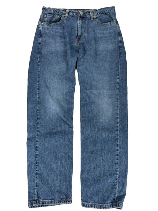 Levi's Men's Medium Wash 505 Regular Fit Denim Jeans - 33x30