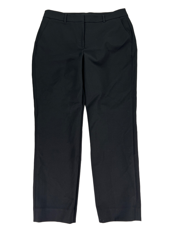 White House Black Market Women's Black Comfort Slim Ankle Dress Pants - 10