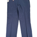 Van Heusen Men's Navy Blue Straight Fit Flex Chino Pants - 38x30