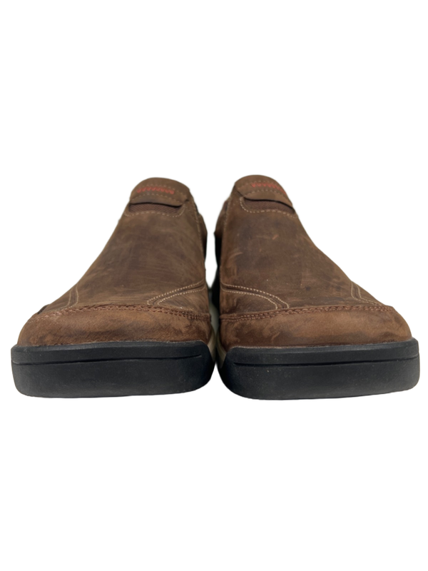 Clarks Men's Brown Wave Walk Waterproof Slip On Shoes - 9.5 Wide image 2