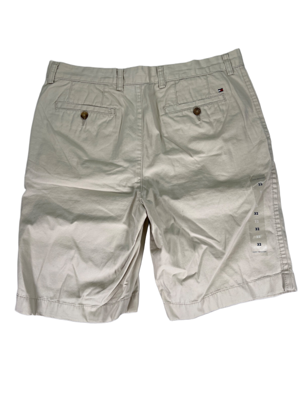 Tommy Hilfiger Men's Beige Cotton Casual Shorts - 32 image 2